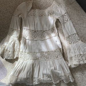 Free people crochet dress
